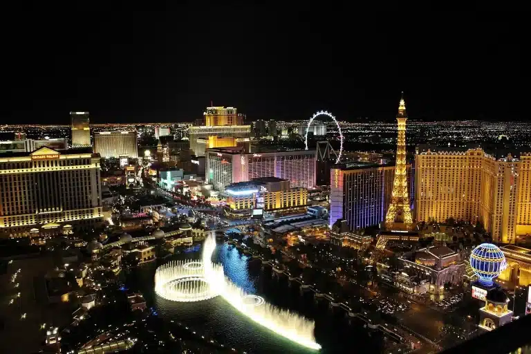Cassie Las Vegas Skyline
